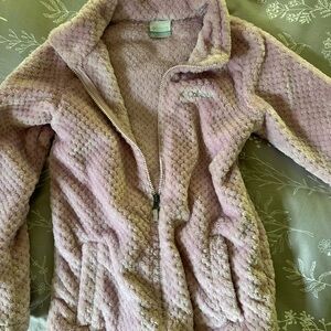 Columbia Kids Pink Fleece Jacket